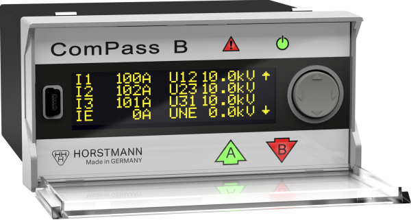 Horstmann ComPass B 2.0 - индикатор КЗ и замыкания на землю  c датчиками 49-6025-000