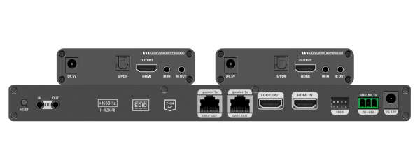 Lenkeng LKV822 — Удлинитель-разветвитель 1×2 HDMI по витой паре, 4K, до 70 м