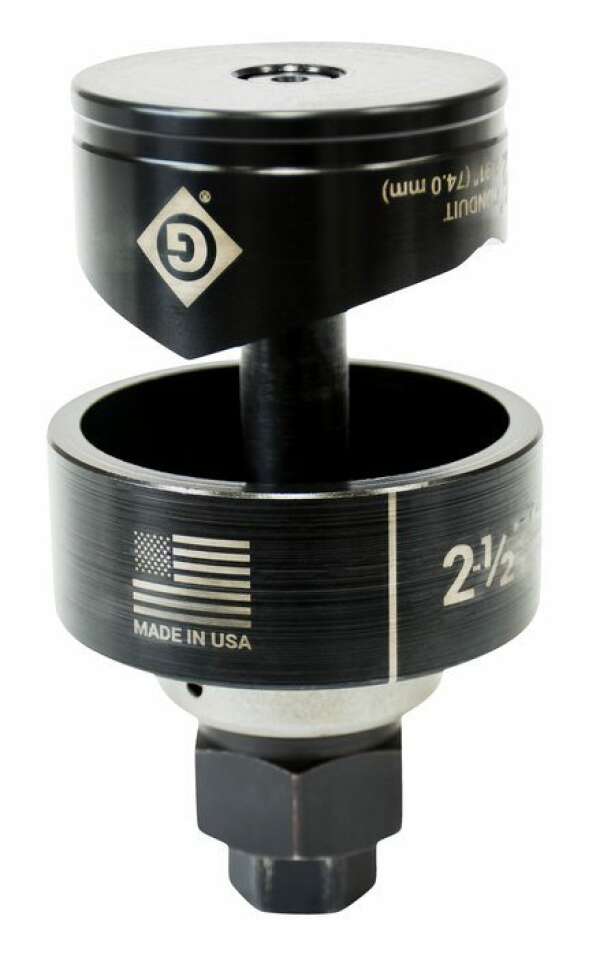 Greenlee 738BB - перфоформа Round Standard, диаметр 74,0 мм, т. 3,5 мм