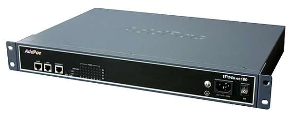 AddPac IPNext190 - 19'' гибридная мини АТС для офиса до 100 абонентов (расширение до 200), 50 одновременных разговоров, 4 слота под модули N1