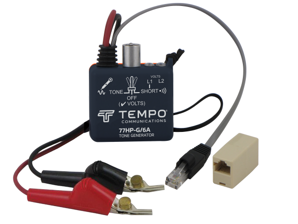 Tempo 77HP-G/6A - тональный генератор (крокодилы с игольчатой площадкой)