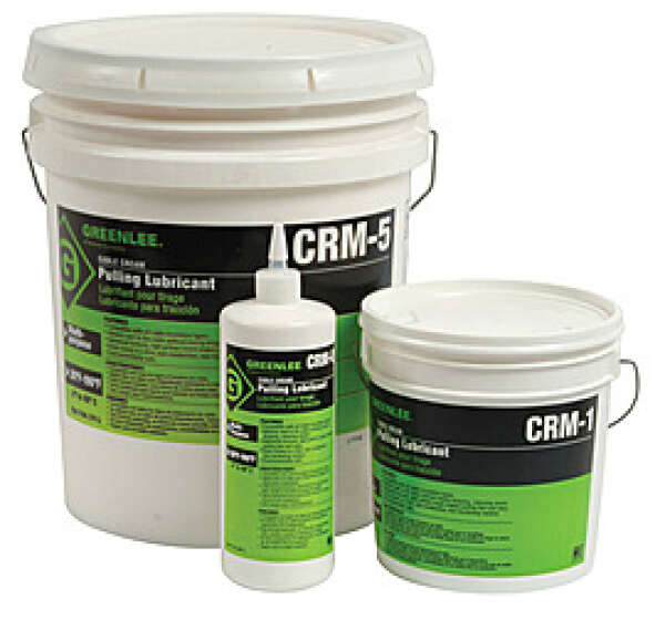 Greenlee CRM – гель-смазка для монтажа всех типов кабелей (Cable-Cream)