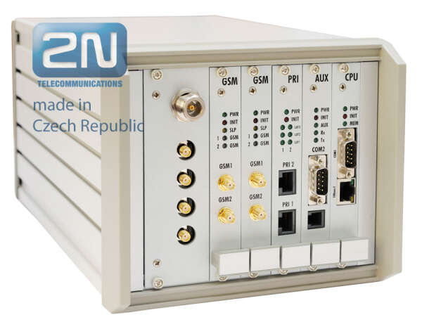 2N BlueTower - PRI/VoIP-GSM шлюз (8 GSM-каналов)