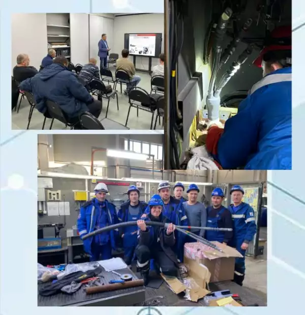 Наши установки и обучение по монтажу на выездах