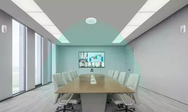 Потолочные микрофоны и микрофонные массивы