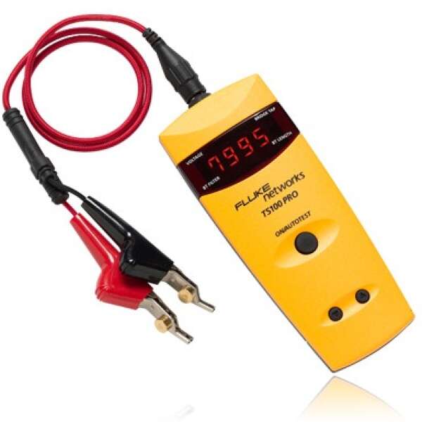 Fluke Networks TS100 - рефлектометр для металлического кабеля