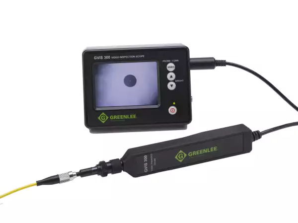 Greenlee GVIS 300 - видеомикроскоп для анализа состояния оптических разъемов