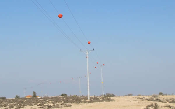 Сигнальные шары-маркеры для дневной маркировки воздушных линий связи и ЛЭП