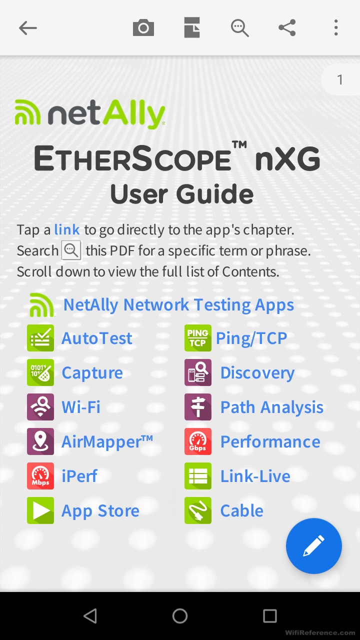 EtherScope позволяет выполнять практически все задачи