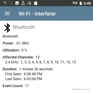 EtherScope nXG даже способен определять источники помех Wi-Fi в вашей сет