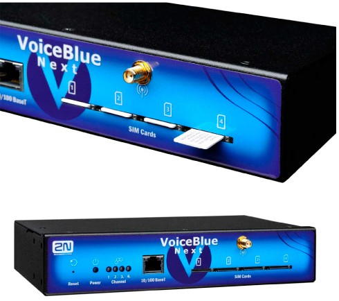 2N VoiceBlue Next UMTS - новые 2/4 канальные VoIP/3G шлюзы!