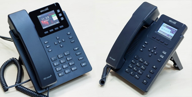 Супербюджетная линейка IP-телефонов ATCOM от 2821 руб.