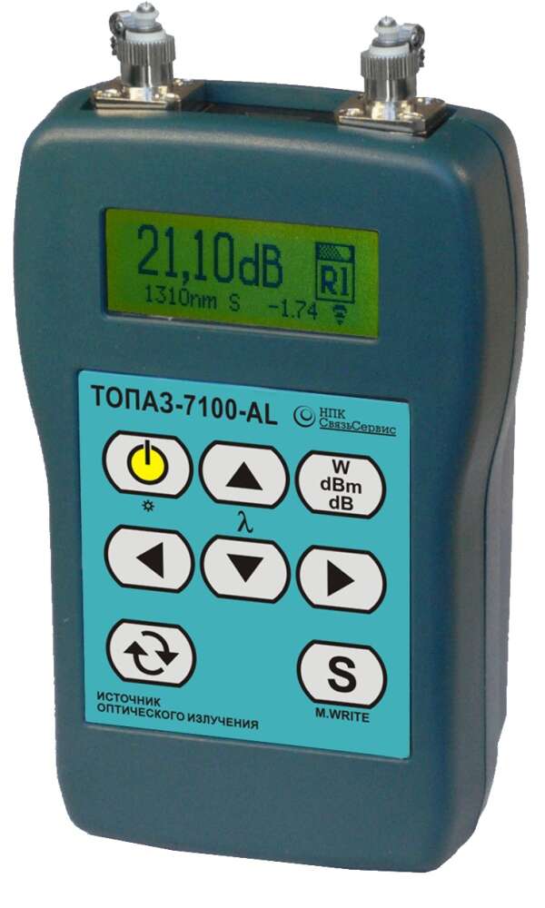 ТОПАЗ-7103-AL - оптический тестер с ORL (1550 нм)