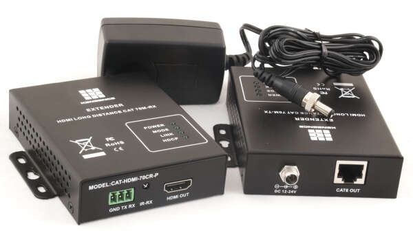 KENSENCE CAT-HDMI-100CT/R-P - Удлинитель HDMI сигнала по витой паре на расстояние до 100 метров