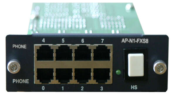 AddPac N1-FXS8 Модуль расширения 8 портов FXS для VoIP-шлюзов, GSM-шлюзов, IP-АТС
