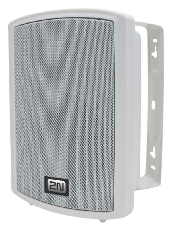 2N IP Speaker White - IP-громкоговоритель, белый корпус, 8Вт PoE / 14Вт 12В