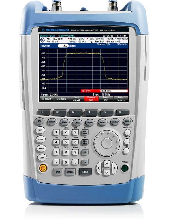 Rohde&Schwarz FSH4 - портативный анализатор спектра, от 9 кГц до 3,6 ГГц (с предусилителем) (код модели: 1309.6000.04)