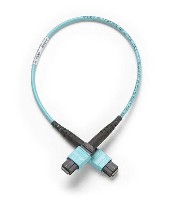Тестовый кабель длинной 30 см, MPO/MPO,UNPIN/UNPIN, TYPE B POLARITY