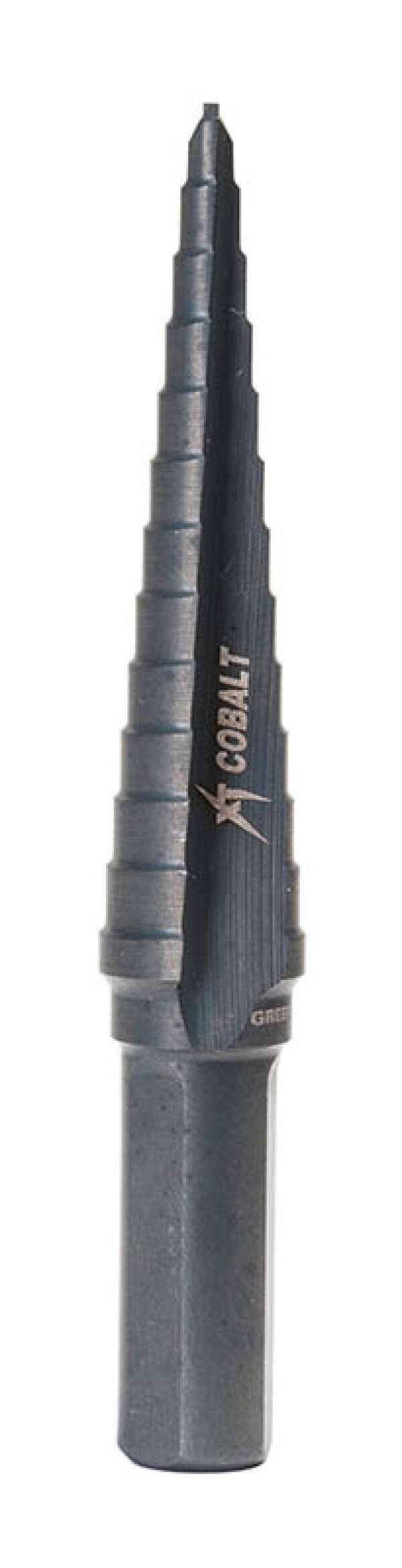Greenlee 34401C - Кобальтовое шаговое сверло #1 (3,2-12,7 мм)