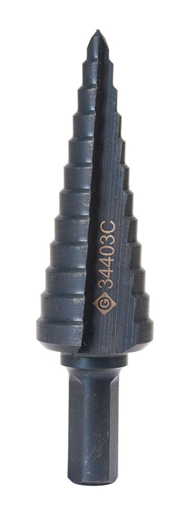 Greenlee 34403C - Кобальтовое шаговое сверло #3 (4,8-22,2 мм)