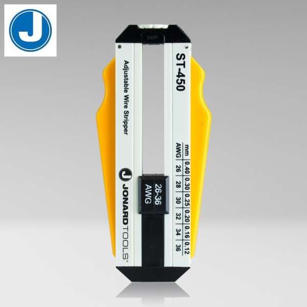 Jonard Tools ST-450 - прецизионный стриппер для провода 0,12 - 0,4 мм