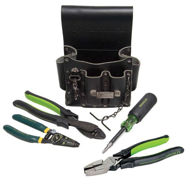 Greenlee 0159-34 - универсальный набор профессионального ручного инструмента, 5 предметов