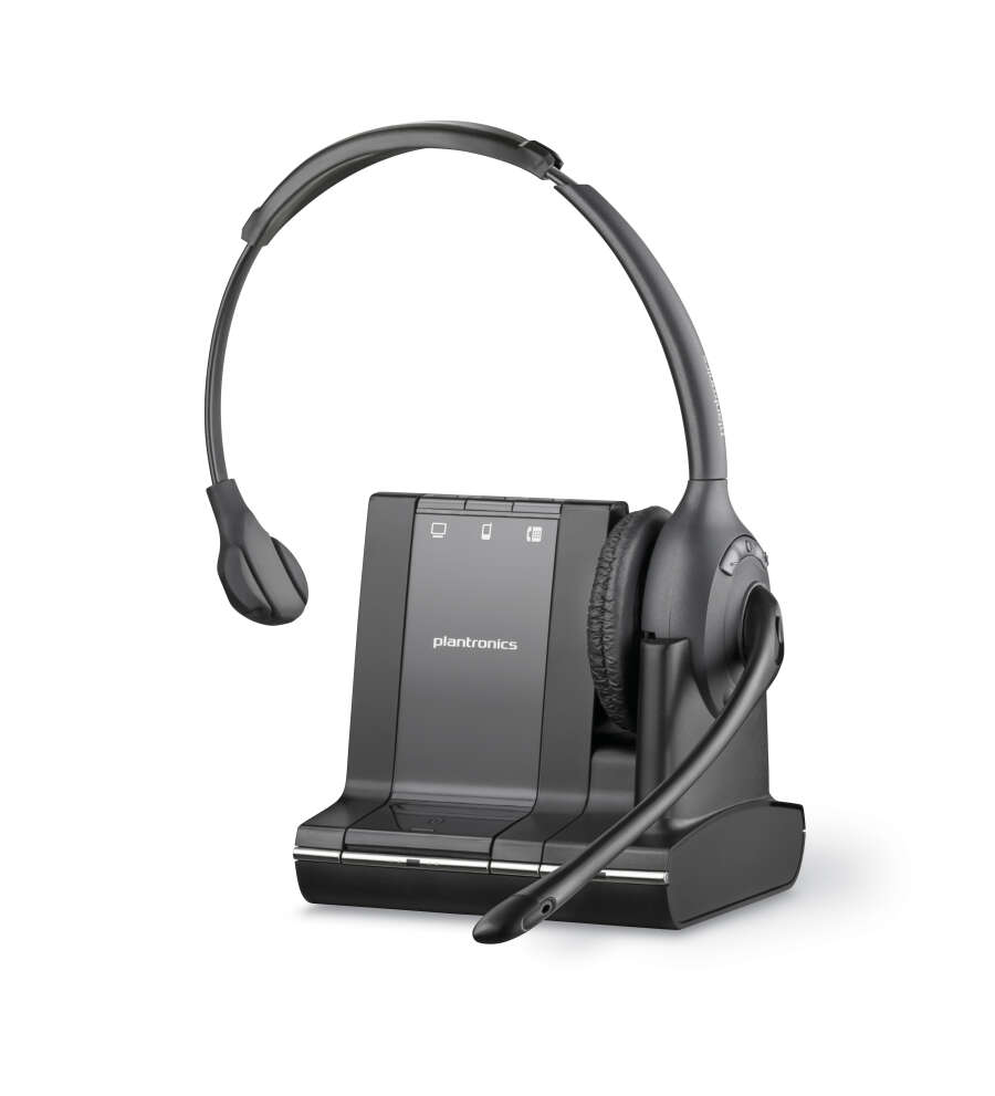 Plantronics W710M, Savi (Over-the-head) цена, купить PL-W710/A-M в  СвязьКомплект