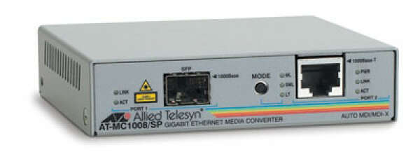 Allied Telesis AT-MC1008/SP Медиаконвертер 1000T в SFP