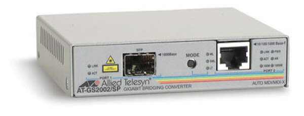 Allied Telesis AT-GS2002/SP Медиаконвертер 2x10/100/1000T в SFP