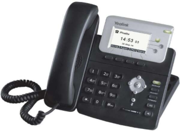 Yealink SIP-T22 - IP-телефон, чб экран 4 строки с подсветкой, 3 линии, без блока питания