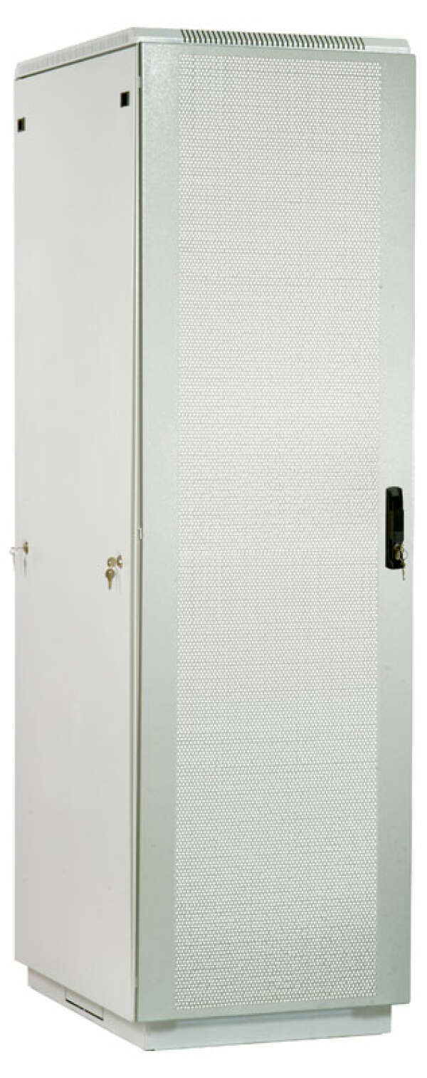 ЦМО ШТК-М-42.6.8-4ААА - шкаф напольный разборный 19", 600х800мм, 42U, перфорированная дверь