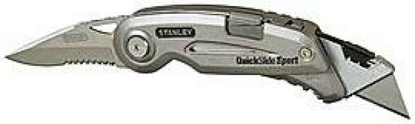 Stanley 0-10-813 Нож с 2-мя лезвиями "QuickSlide Sport Utility Knife", 120 мм