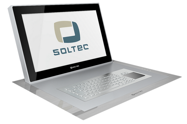 SOLTEC FOL 17,3" откидной TFT-монитор с регулировкой угла наклона 20º, 1920x1080