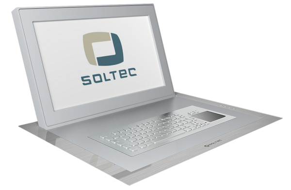 SOLTEC FOL 15,6" откидной TFT-монитор с регулировкой угла наклона 20º, 1366x768