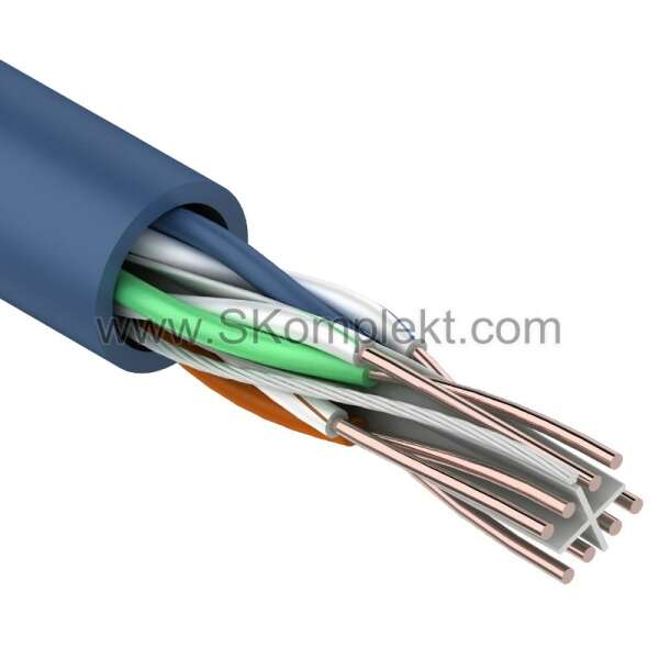 REXANT 01-0047 - кабель "витая пара" неэкранированный (UTP), 4 пары, 23AWG, CAT6 (катушка 305 метров)
