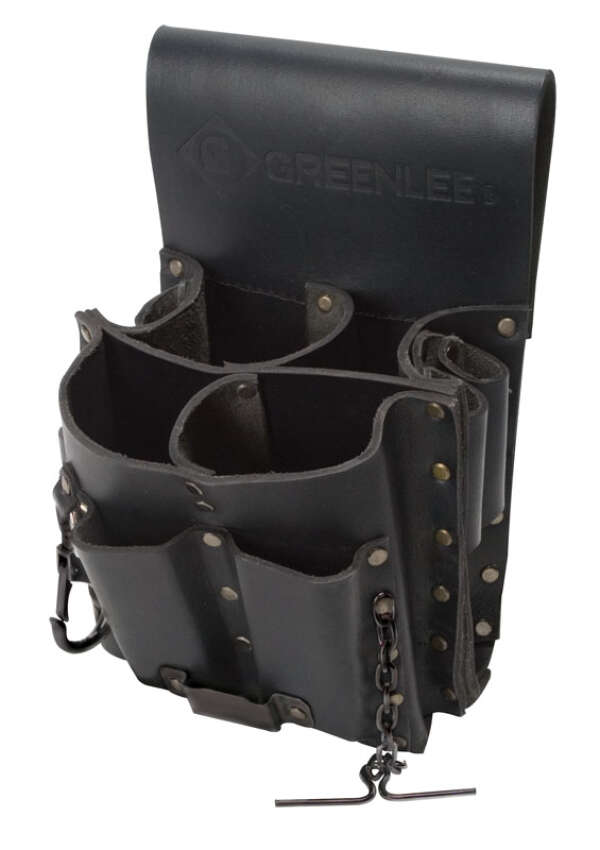 Greenlee 0258-11 - сумка поясная для инструмента (8 карманов)