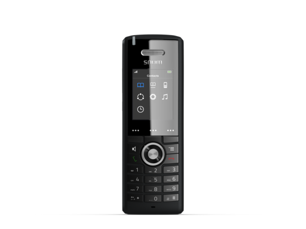 Snom M85 DECT-телефон, 8ми строчный цветной дисплей 5 см (176х220 пикс.), 24 клавиши с подсветкой, противоударный, водонепроницаемый (база в комплект не входит)