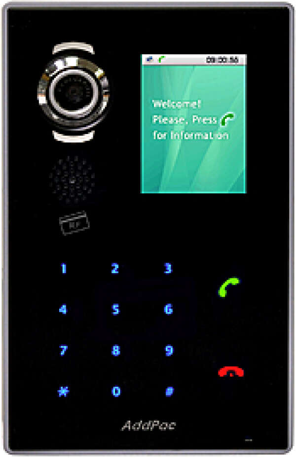 AddPac VAC50 - IP видеодомофон, SIP, ЖКД, RF считыватель, PoE