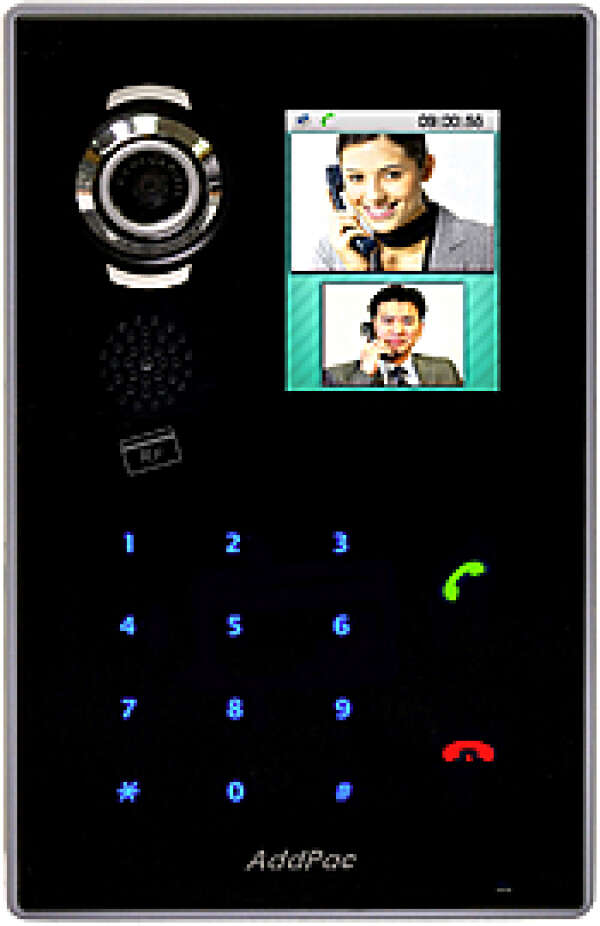 AddPac VAC70 - IP видеодомофон, H.323/SIP, ЖКД, RF считыватель, PoE