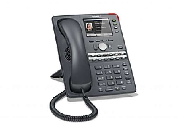 snom 760 - IP-телефон цветной LCD 3.5”, SIP, русиф., POE, 12 клавиш BLF, без блока питания