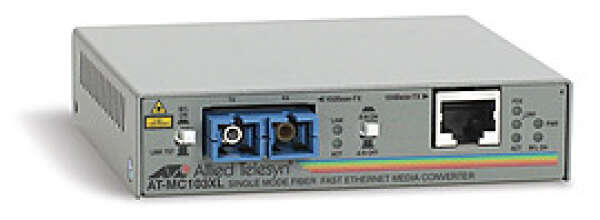 Allied Telesis AT-MC103XL Медиаконвертер 100TX <-> 100Base-FX, 15 км, singlemode, SC