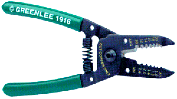 Greenlee 1917 - стриппер 0.4 - 1мм (26-16AWG)