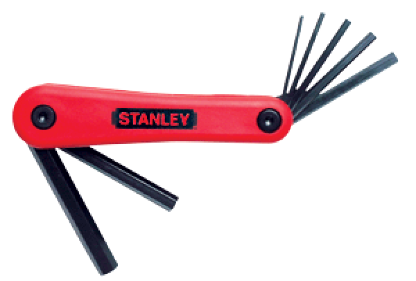 Stanley 4-69-261 - Набор внутренних шестигранных ключей на рукоятке (7 шт., 1.5-6мм)