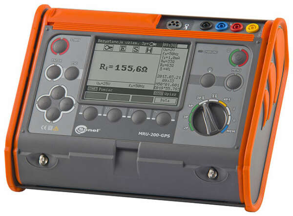 SONEL MRU-200-GPS - измеритель параметров заземляющих устройств (с поверкой)