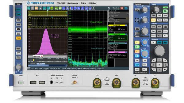 Rohde&Schwarz RTO2064 - цифровой осциллограф, 6 ГГц, 4 канала (код модели: 1329.7002.64)