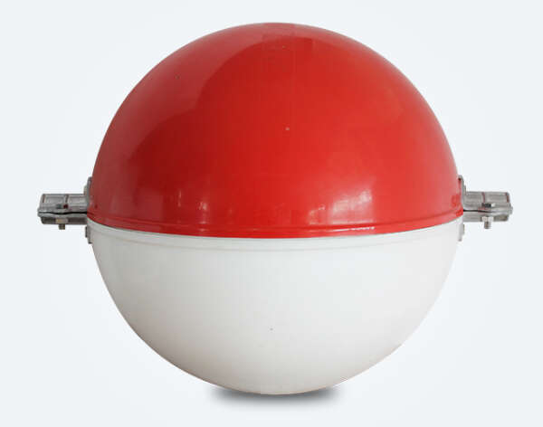 RedDot OMARK ШМ-600-К/Б - шар маркировочный для ЛЭП красно-белый