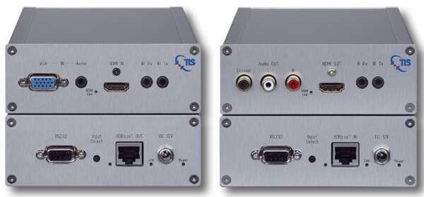 TLS HDBaseT Set MF 100 VGA/HDMI - Комплект из передатчика и приемника VGA/HDMI/Аудио по витой паре до 100 м