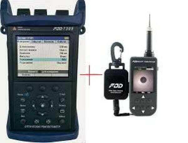 FOD-7305+FOD-6006 - рефлектометр FOD-7305 в комплекте с волоконно-оптическим видеоскопом FOD-6006