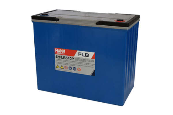 FIAMM 12 FLB 540 P - батарея аккумуляторная серии FLB (12 В, 150 Ач, 338x174x278 мм, 45 кг)