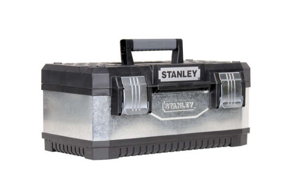 Stanley 1-95-618 - Ящик для инструмента "STANLEY" металлопластмассовый гальванизированный (20060) 20" / 49,7 X 29,3 X 22,2 см